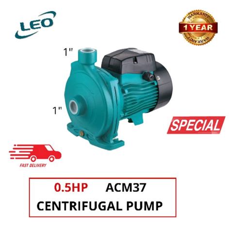 leo centrifugal water pump acm hp    kw single shopee malaysia