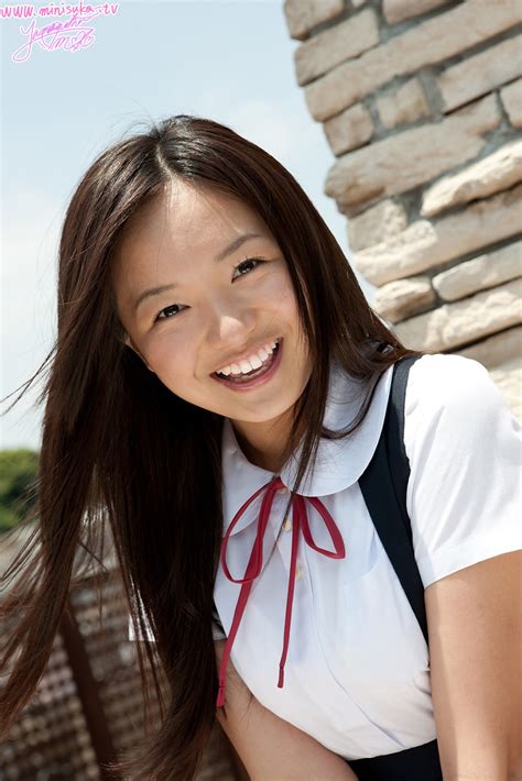 Mayumi Yamanaka Japanese Cute Idol Sexy Schoolgirl Uniform