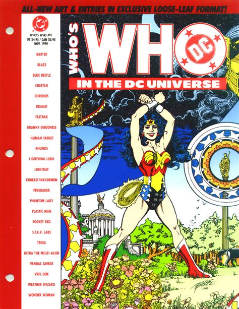 who s who in the dc universe vol 1 4 dc database fandom powered by wikia