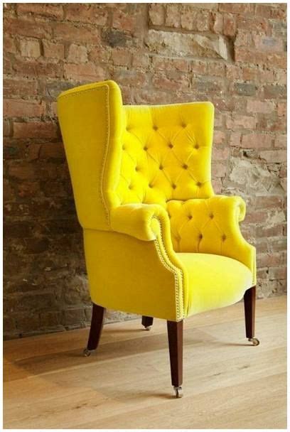 time   vibe  mustard yellow accent chair