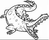 Coloring Alligator Pages Cute Getdrawings sketch template