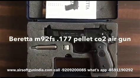 Beretta 92fs Co2 Pellet Pistol In India Youtube
