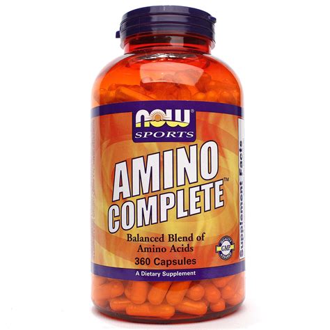 Now Foods Amino Complete 360 Capsules