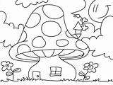 Coloring Gnome Pages House Mushroom Gnomes Printable Adult Sheets Library Color Clipart Drawing Colors Colouring Embroidery Garden Spring Popular sketch template