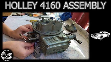 holley  carburetor reassembly youtube