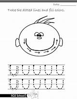 Tracing Worksheets Printable Drawing Kindergarten Lines Attachment Sgs Grammar Shamim School sketch template