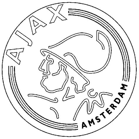 eredivisie logo kleurplaten ajax