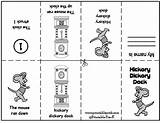 Hickory Dock Dickory Nursery Printable Rhyme Book Sequencing Worksheets Activities Mini Coloring Rhymes Sequence Books Dumpty Humpty Cards Activity Preschool sketch template