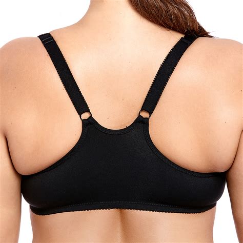 delimira women s front closure bra non padded seamless underwire