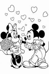 Disney Coloring Couples Pages Couple Getcolorings Color sketch template