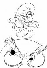Smurf Papa Coloring Pages Smurfs Drawing Printable Categories Getdrawings Village Lost sketch template