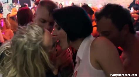 Well Dressed Beauties Blow Guys At A Night Club Alpha Porno