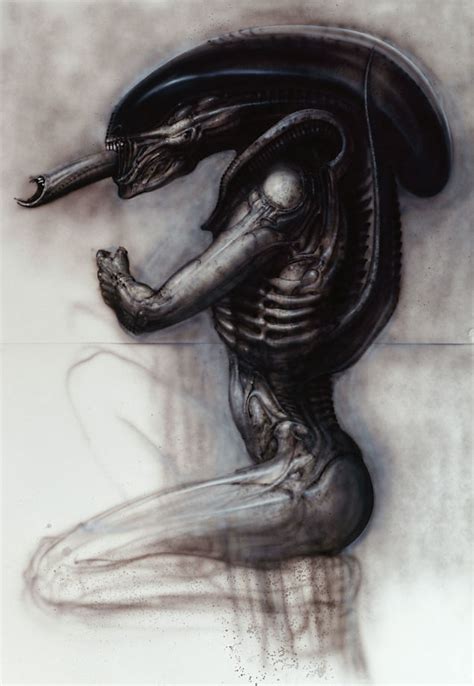 Famous Hr Giger Alien Queen Concept Art And Necronomicon Jdy Ramble On
