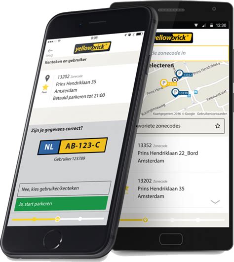 yellowbrick de beste parkeer app voor mobiel parkeren