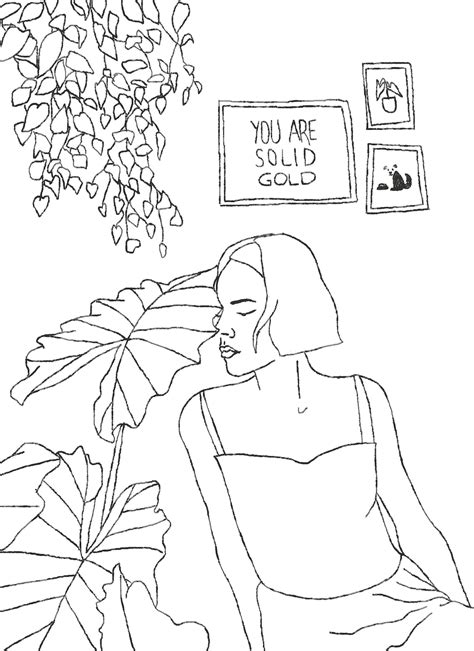 summer girl colouring book  colouring pagesadult etsy