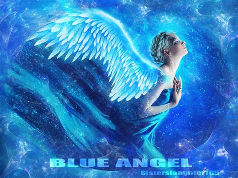 Blue Angel Angel Art Angel Blue Angels