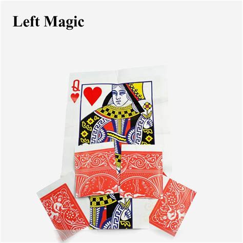 Buy 1pcs Queen Restored Close Up Card Magie Trick