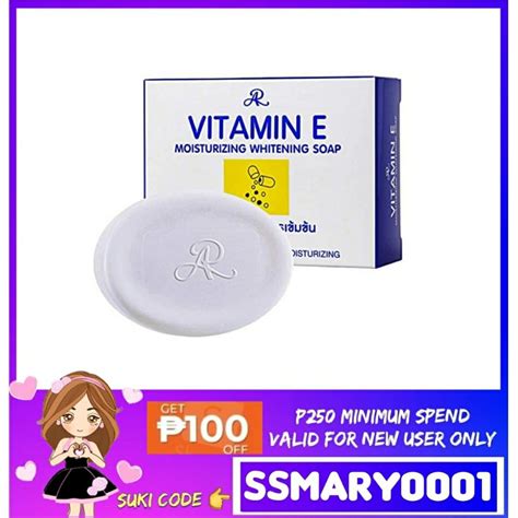 Ar Vitamin E Moisturizing Whitening Soap Authentic Shopee Philippines
