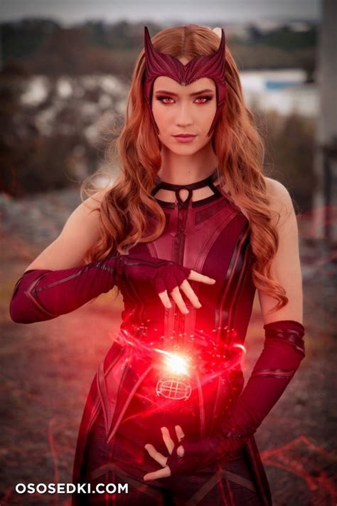 nichameleon scarlet witch patreon cosplay set naked cosplay asian 29