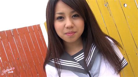 Japanese Girl Satsuki Wears A Schoolgirl Uniform