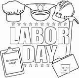 Labor Coloring Advertisement sketch template