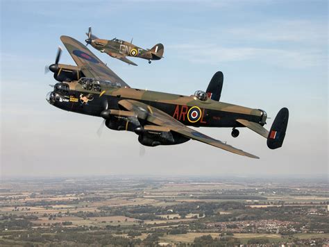 ww lancaster bomber   restored  newquay cornwall reports