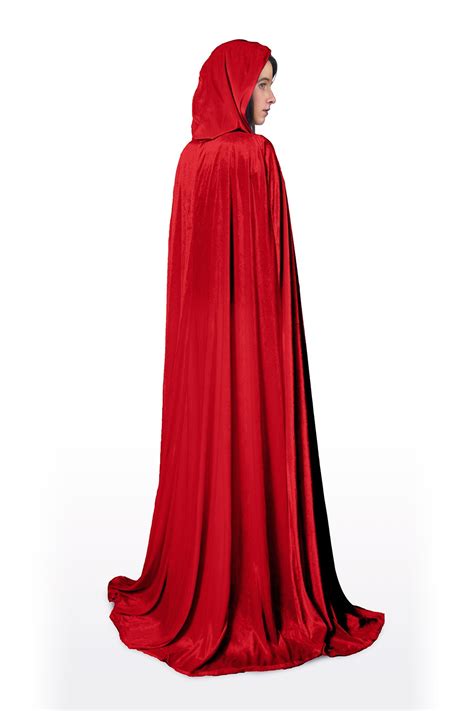 adventures red adult cloak