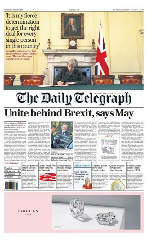 front pages     brexit day wales