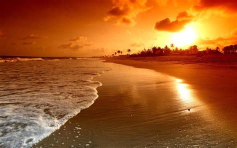 Romantic Beach Beach Sunset Wallpaper Sunrise Beach