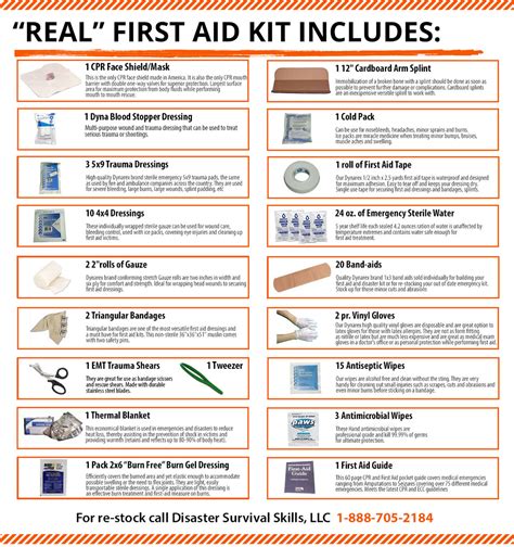 real life saving  aid kit  purpose home office sch disaster survival skills