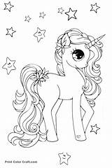 Coloring Unicorn Pages Girls Girly Color Print Unicorns Kids Adults Hard Animals Birthday Craft sketch template