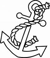 Coloring Pages Anchor Books Nautical Easy sketch template