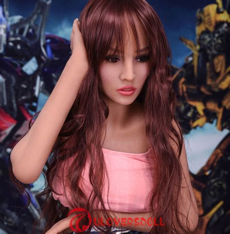 158cm Rufous Hair Sexy Real Life Pink Sex Doll Beautiful