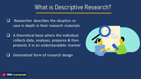 descriptive research methods types  examples  mim learnovate