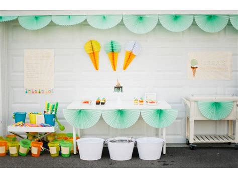 adorable ice cream themed birthday party ideas for your