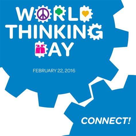 connect  world thinking day girl scout blog