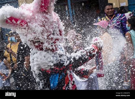 carnival quito ecuador tradition travel stock photo alamy
