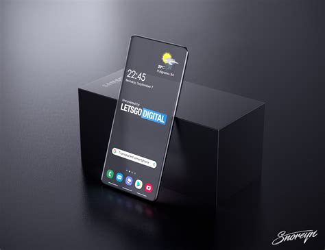 samsung galaxy smartphone met transparant display letsgodigital