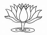 Lotus Flower Coloring Pages Drawing Buddhist Mandala Clipart Clipartbest Clip Batch Symbols Cliparts sketch template