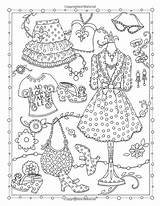 Coloring Fashion Pages Books Adult Book Printable Fashions Fanciful Adults Choose Board sketch template