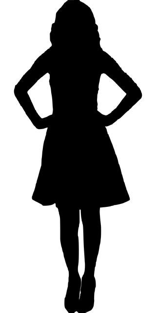 woman standing hands · free vector graphic on pixabay