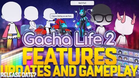 Features Update And Gameplay Gacha Life 2 Concepts Youtube