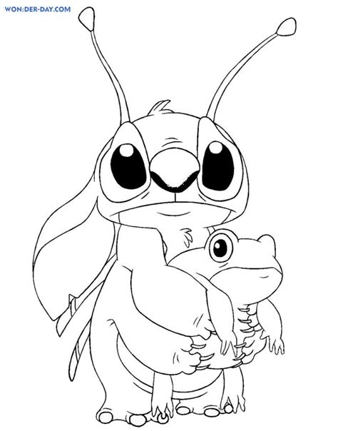 lilo  stitch coloring pages printable coloring pages  kids