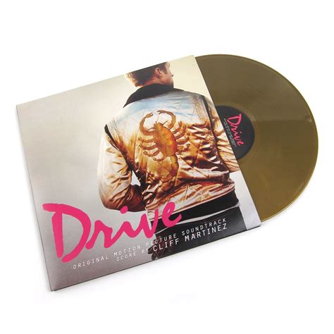 cliff martinez drive soundtrack gold colored vinyl vinyl lp
