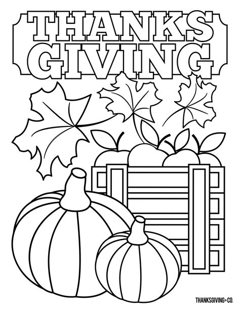 thanksgiving coloring pages   print