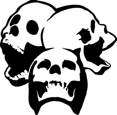 pin   fluffsies  stencils   skull stencil skull