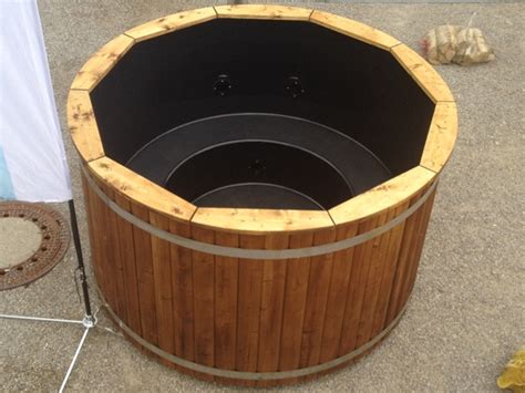 Log Fired Whirlpool 2 Meter Thermally Modified Wood