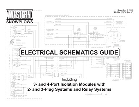 western electrical schematics guide