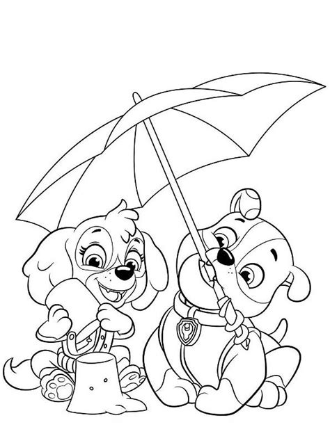 coloring pages  print paw patrol skye coloring pages
