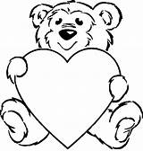 Coloring Hearts Pages Heart Kids Printable Color Drawing Gif Valentine Valentines Para Bear Teddy Colorear Sheets Colouring Dibujos Imprimir Print sketch template